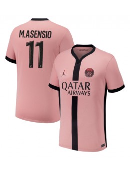 Paris Saint-Germain Marco Asensio #11 Rezervni Dres 2024-25 Kratak Rukavima